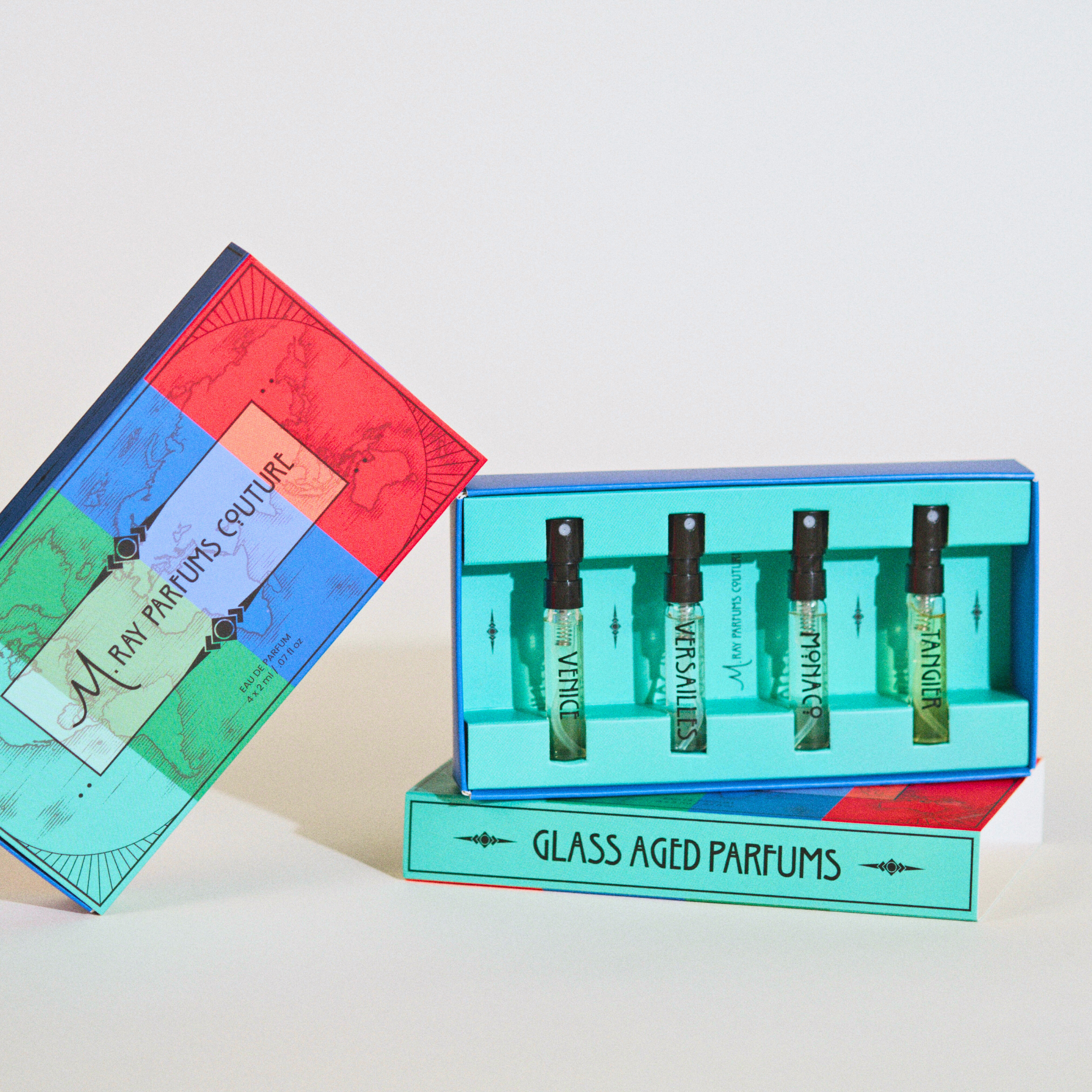 Glass Aged Parfums Discovery Set – M.RAY Parfums Couture